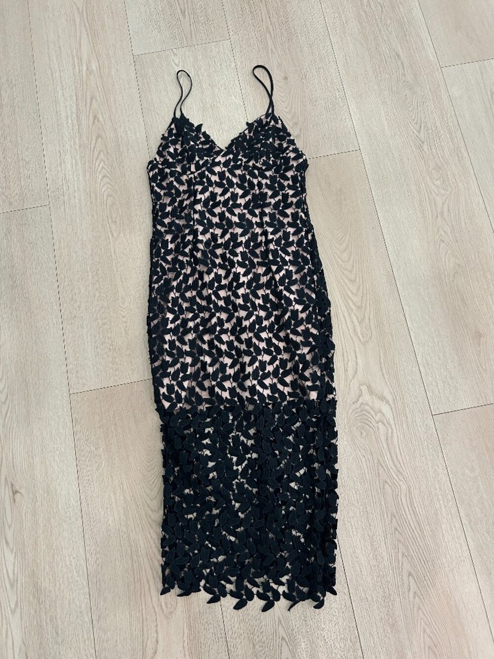 Bardot Midi Lace Dress